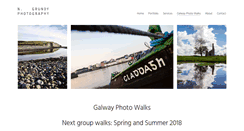Desktop Screenshot of galwayphotowalks.com
